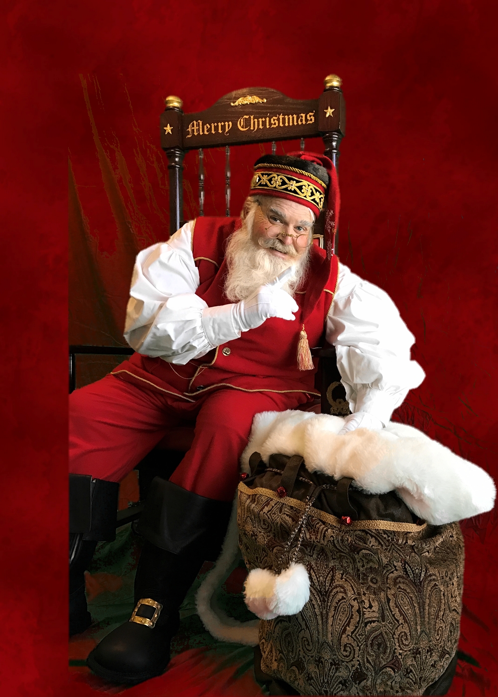 Arrange a visit from Santa in NW Houston, serving the Cypress, Tomball and Spring area